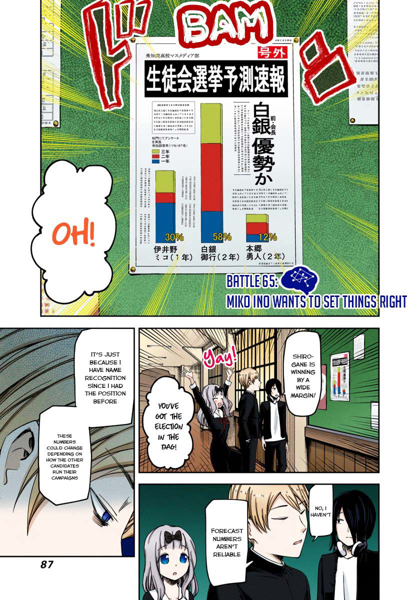 Kaguya-sama: Love is War Chapter 65 Page 1