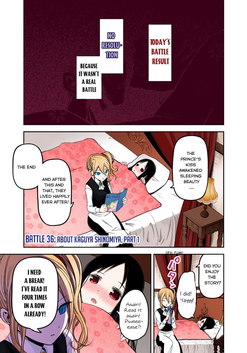 Kaguya-sama: Love is War Chapter 36 Page 1